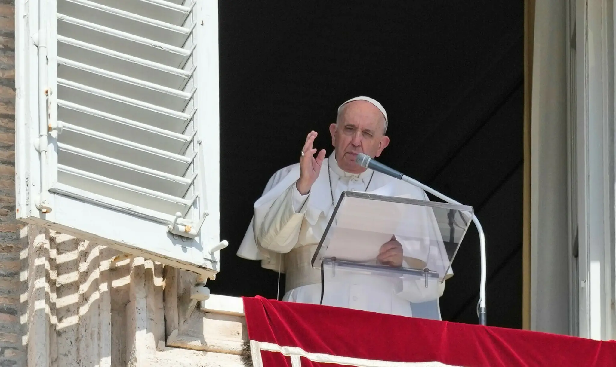 Pápež František.