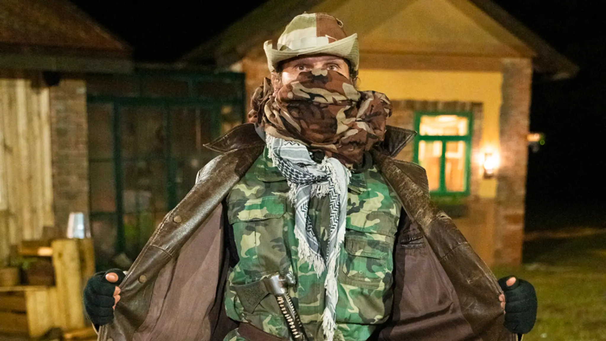 Hoku počas halloweenskej párty