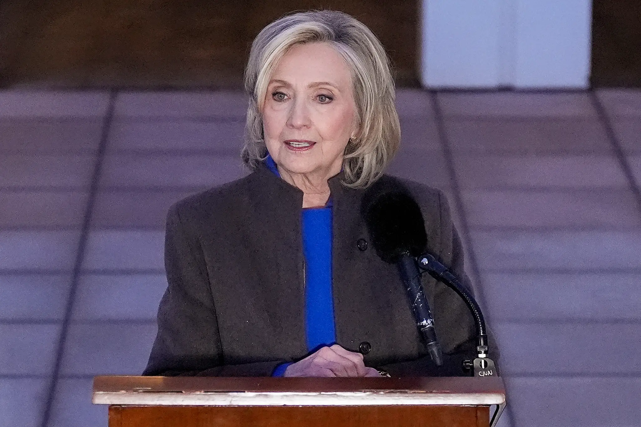 Hillary Clintonová.