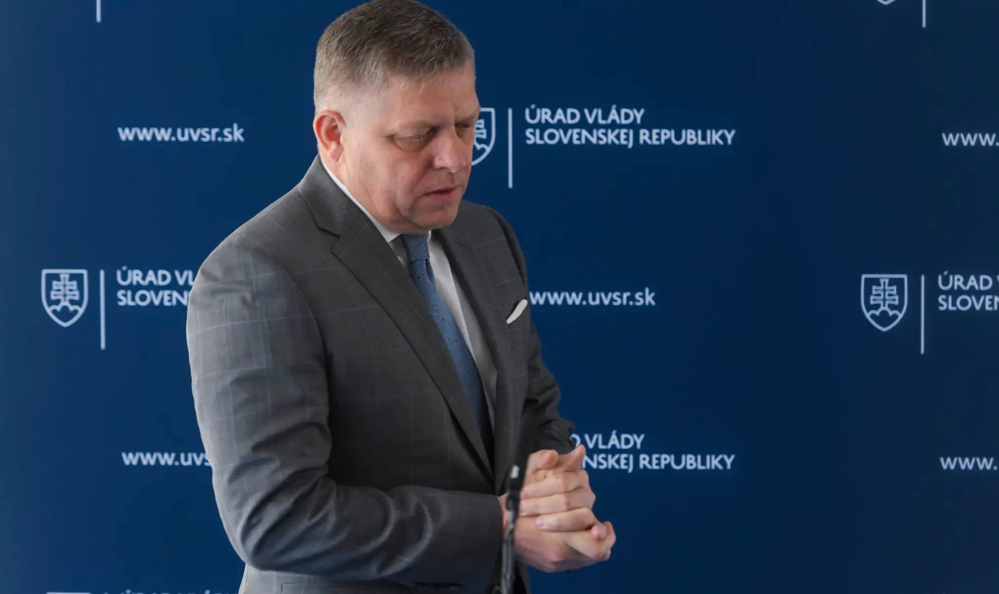 Na snímke predseda vlády SR Robert Fico