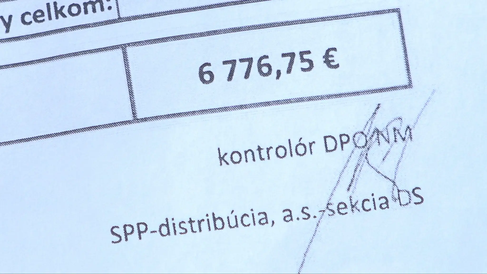 Likvidačný nedoplatok za plyn