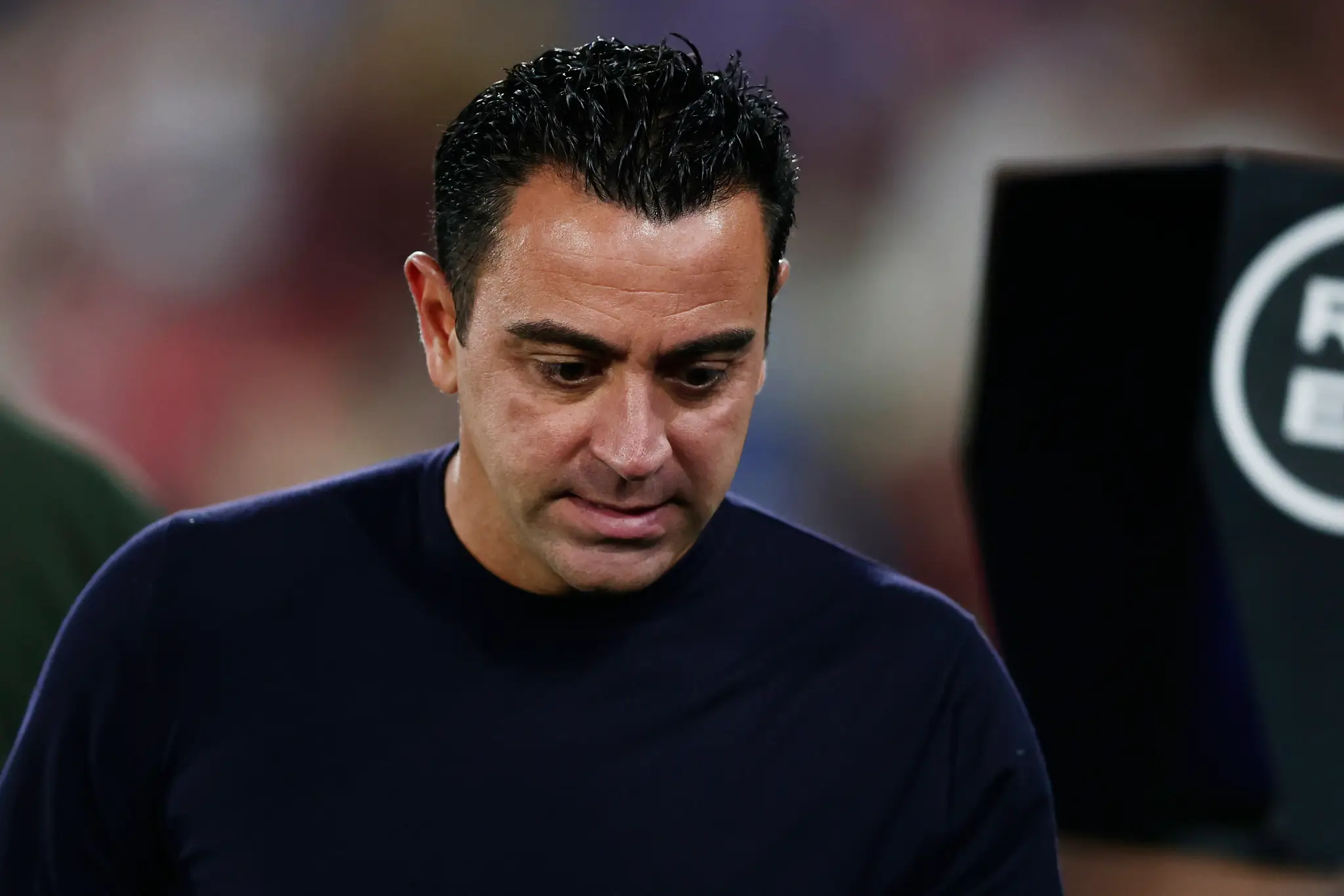 tréner  Barcelony Xavi Hernandéz.