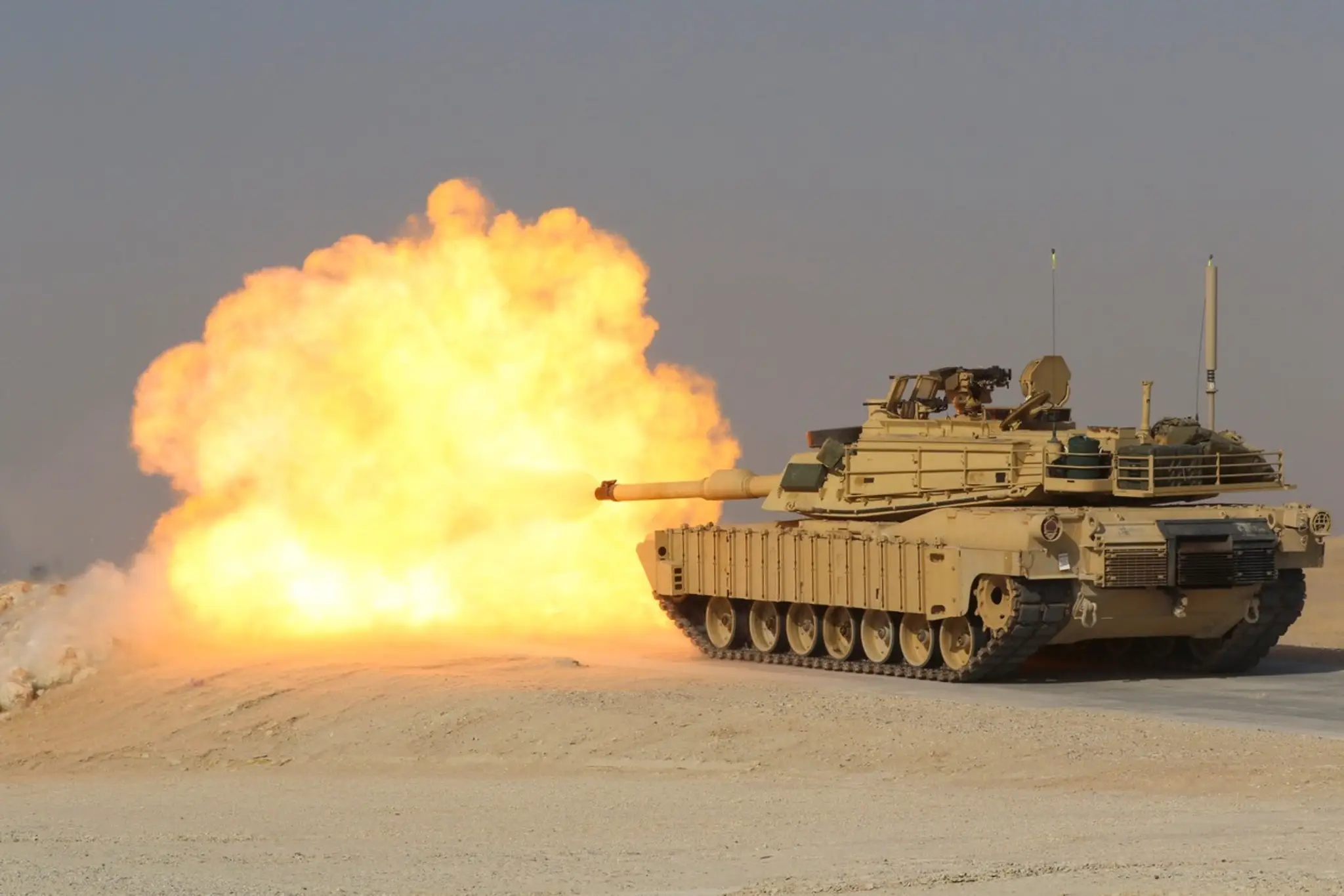 Tank Abrams.