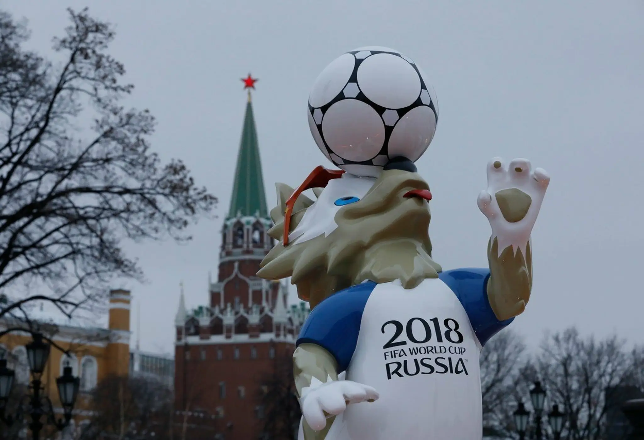 Oficiálny maskot futbalových MS 2018 v Rusku.
