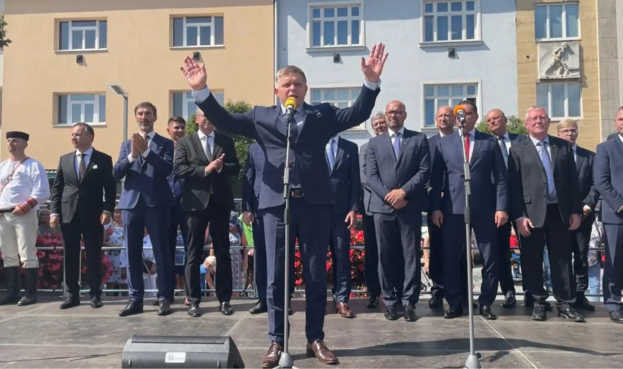 Oslavy SNP vo Zvolene.