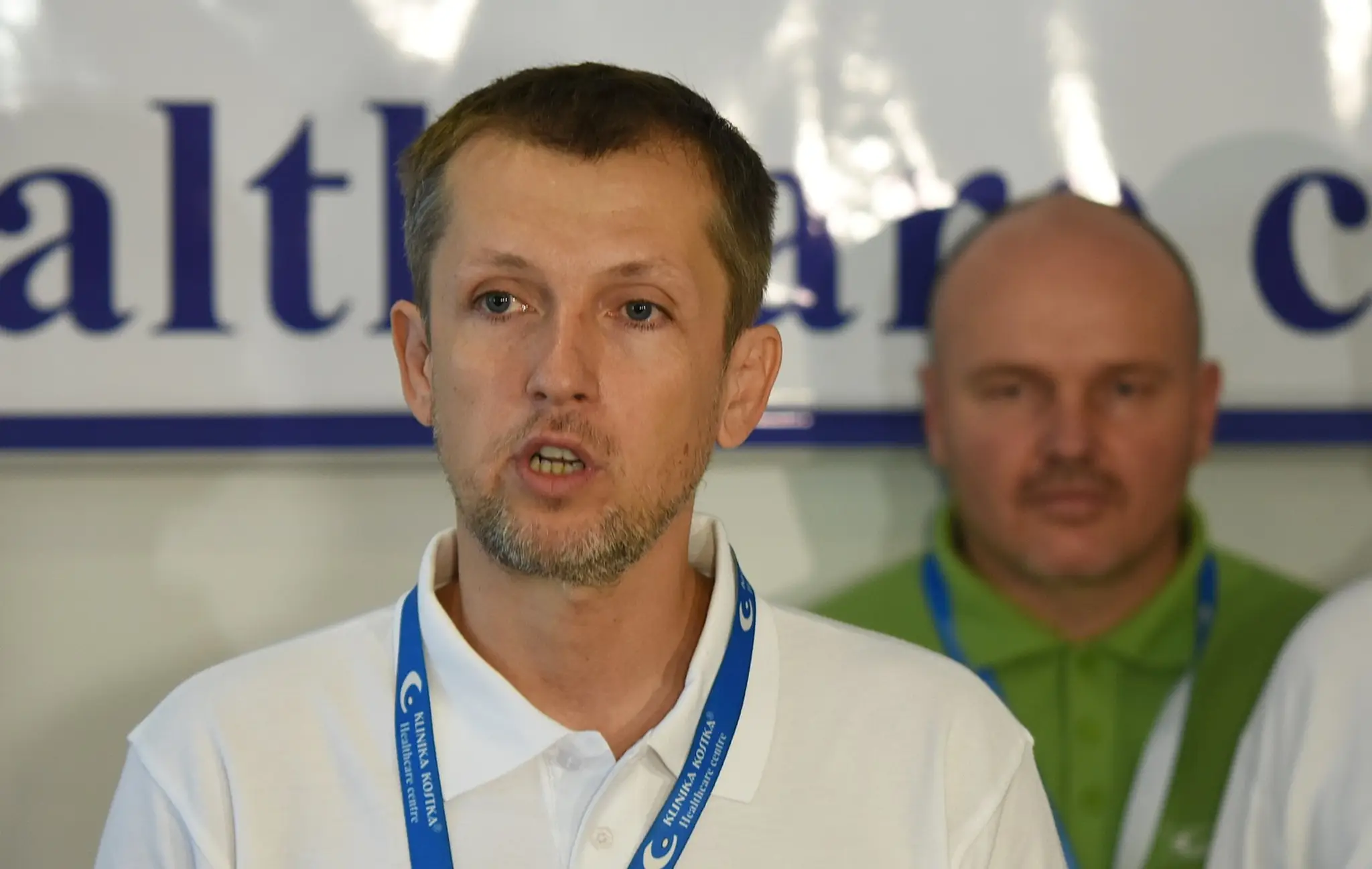 Na snímke lekár Pavol Kostka