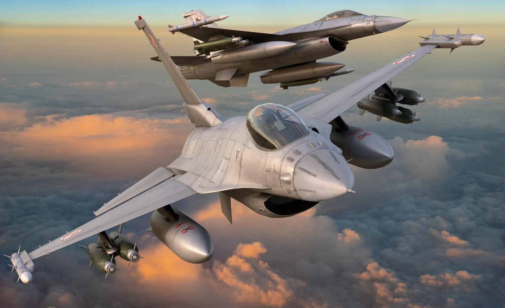 Poľsko pomôže Ukrajine s výcvikom pilotov stíhačiek F-16
