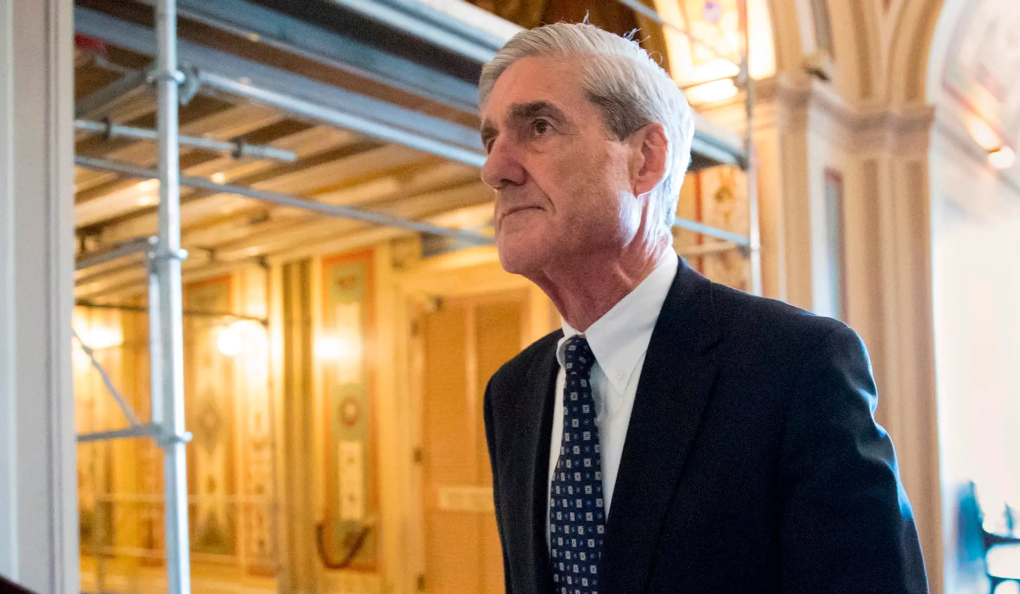Na archívnej snímke z 21. júna 2017 je Robert Mueller.