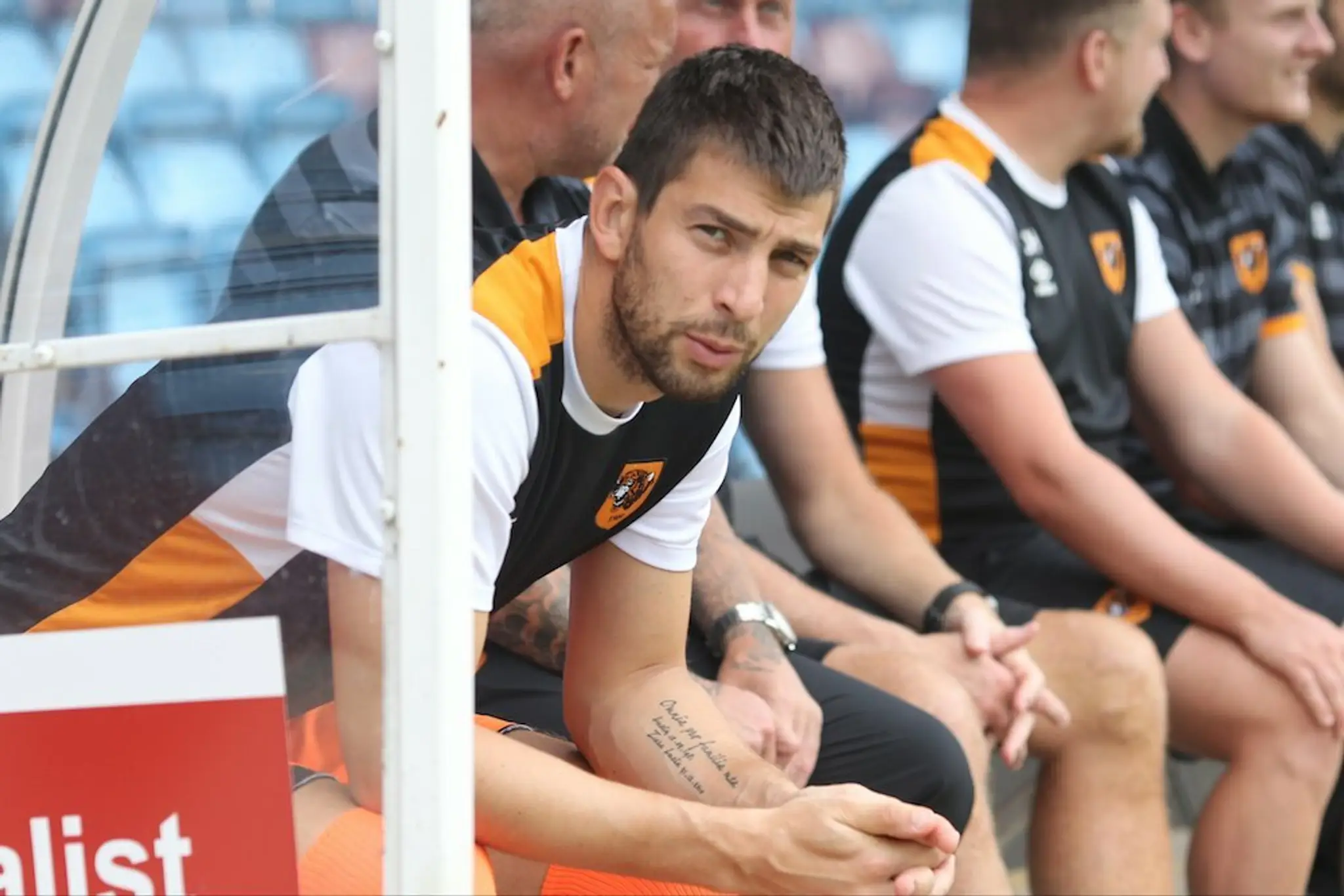 Dušan Kuciak na lavičke Hull City.