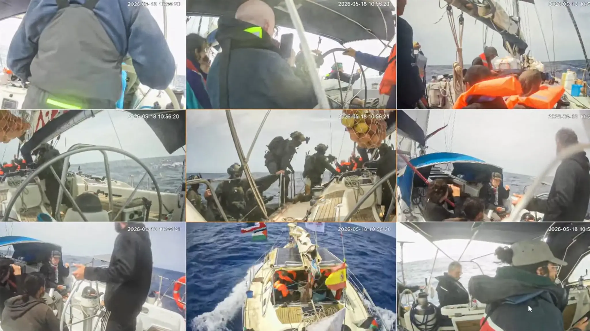 Izraelské námorníctvo v pondelok začalo so zachytávaním lodí z iniciatívy Global Sumud Flotilla.