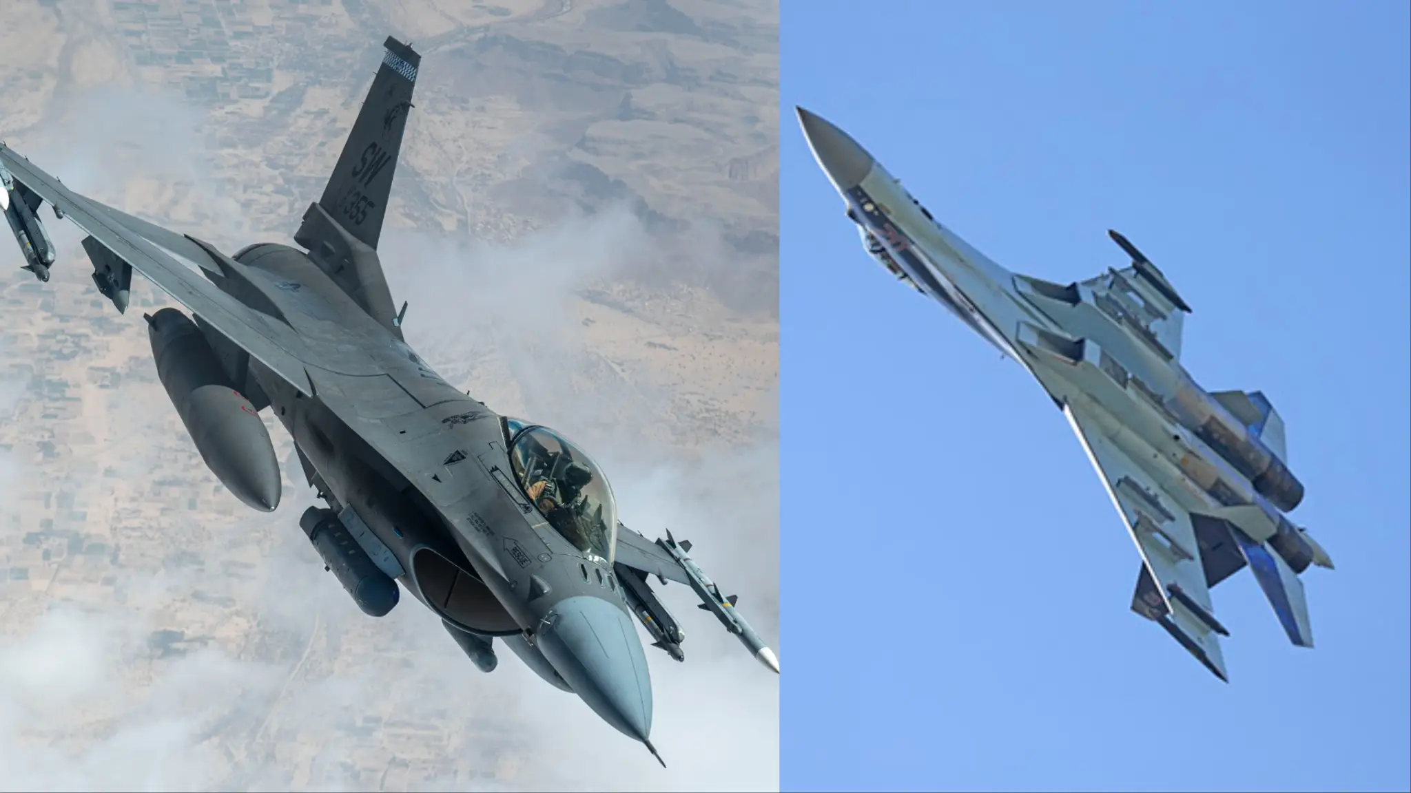 f-16 a Su-35