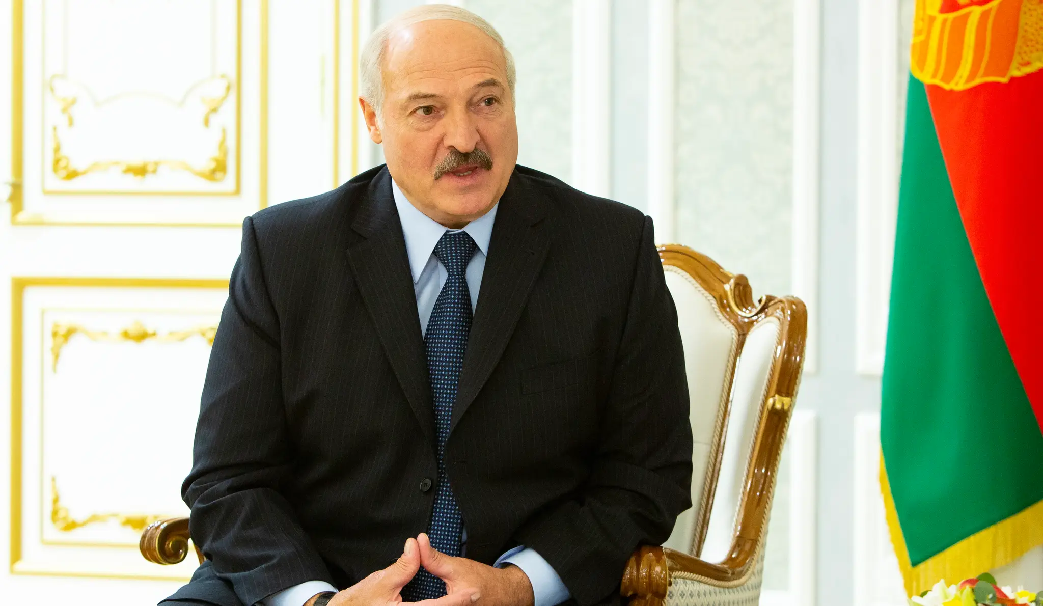 Bieloruský prezident Alexander Lukašenko.
