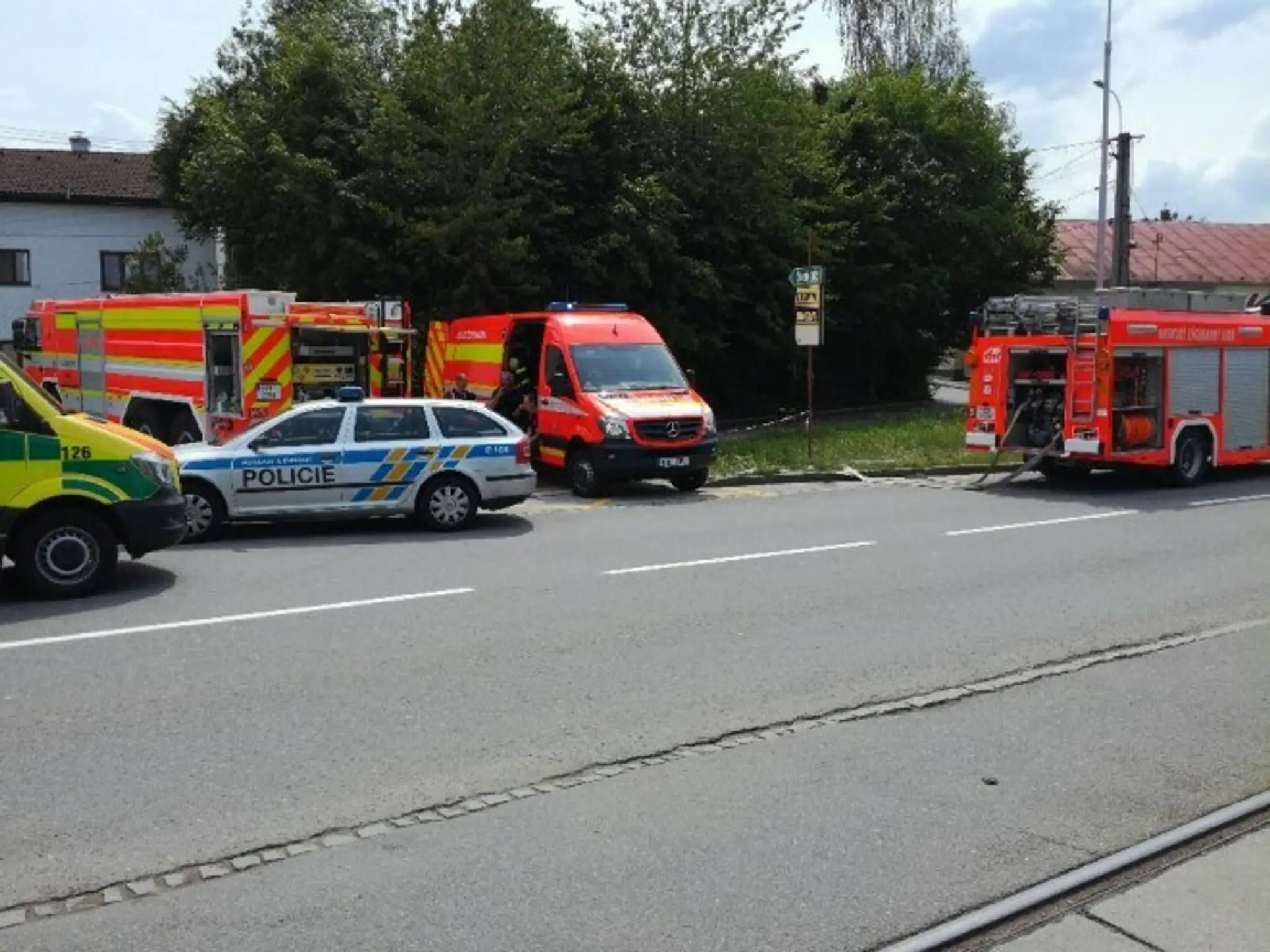 Muž sa zabarikádoval s bombou v dome v Ostrave