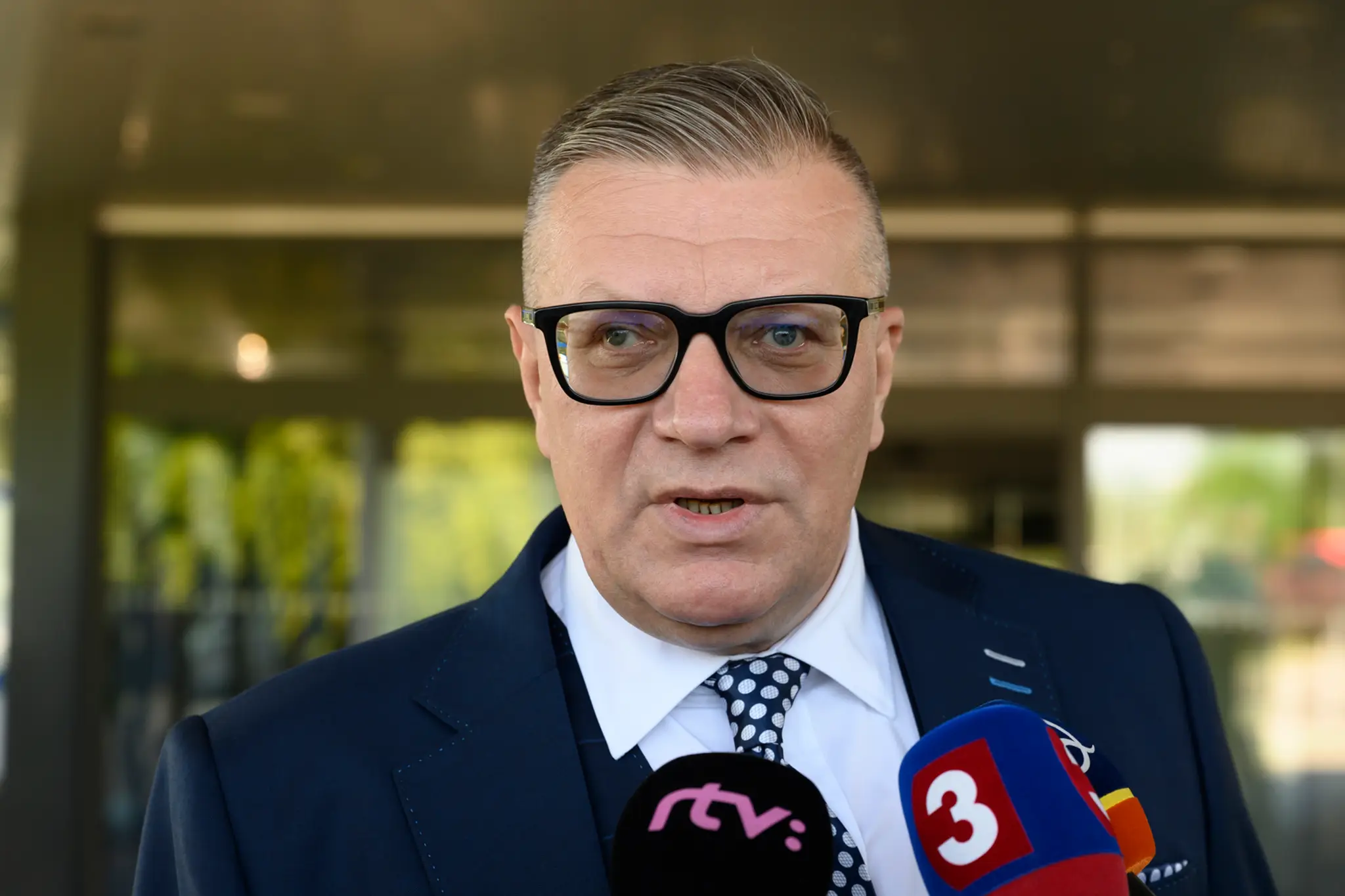 Prezident Slovenského futbalového zväzu Ján Kováčik.