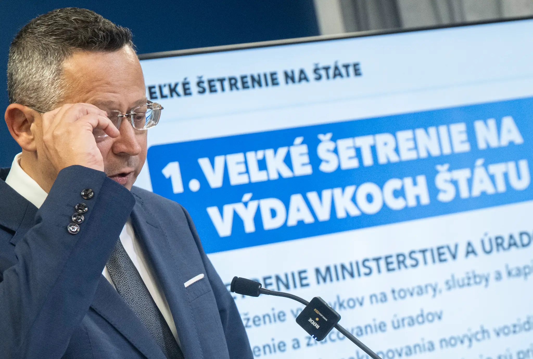Ladislav Kamenický predstavil tretí balík konsolidačných opatrení