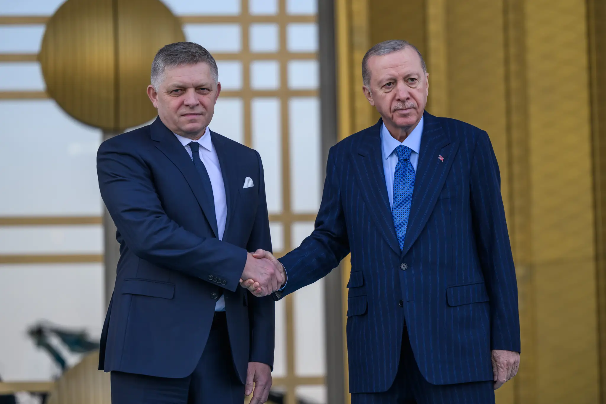 Robert Fico a Recep Tayyip Erdogan