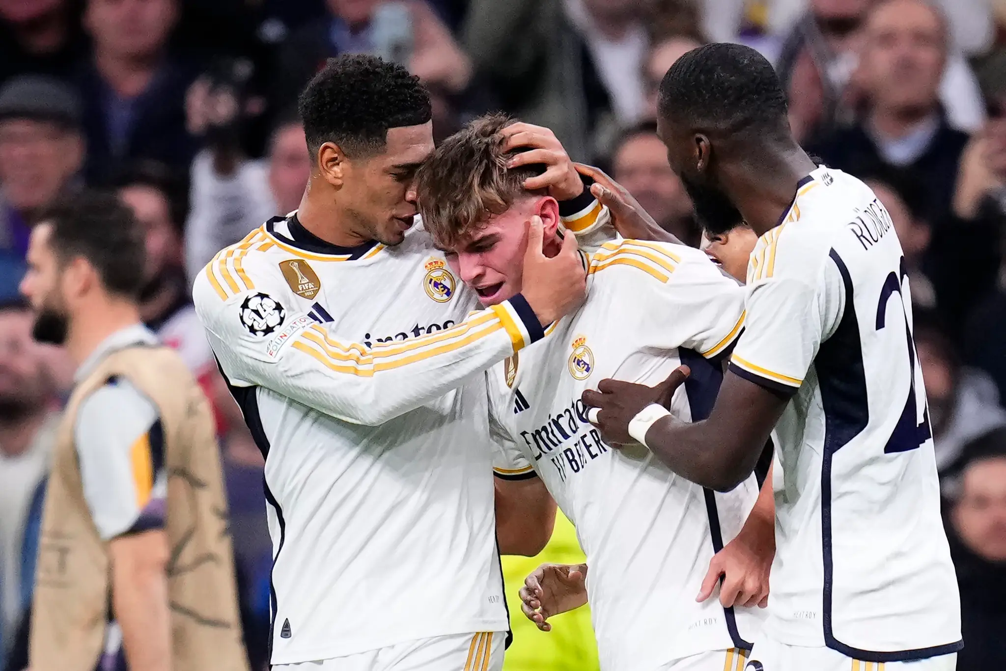 Futbalisti Realu Madrid.