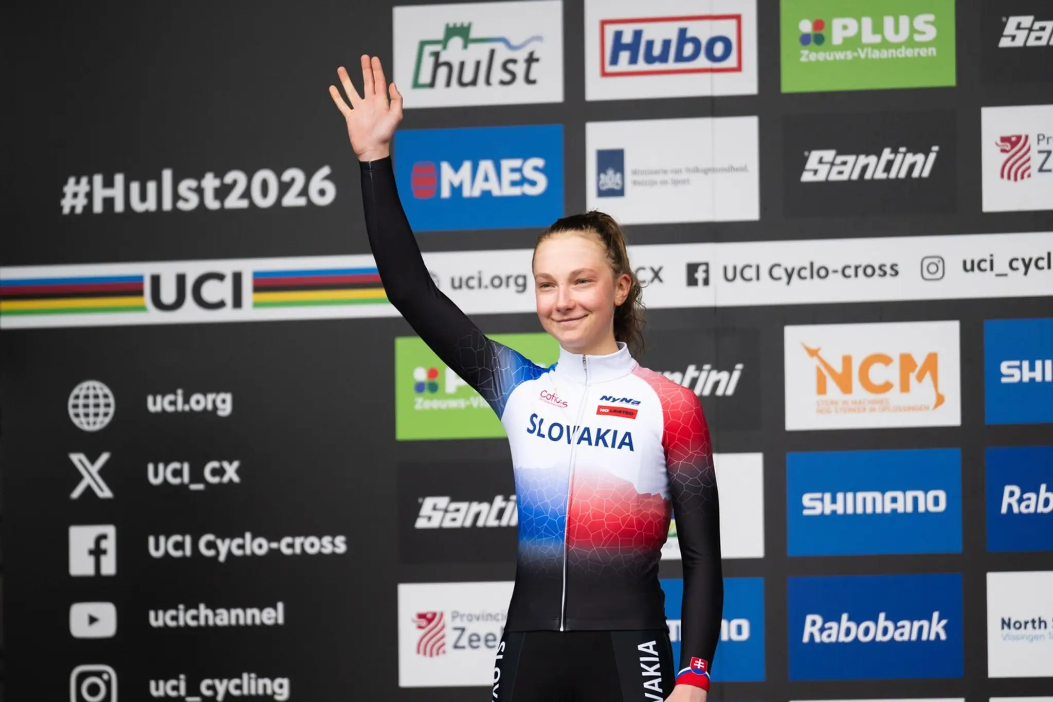 Viktória Chladoňová nedávno získala striebro na MS v cyklokrose