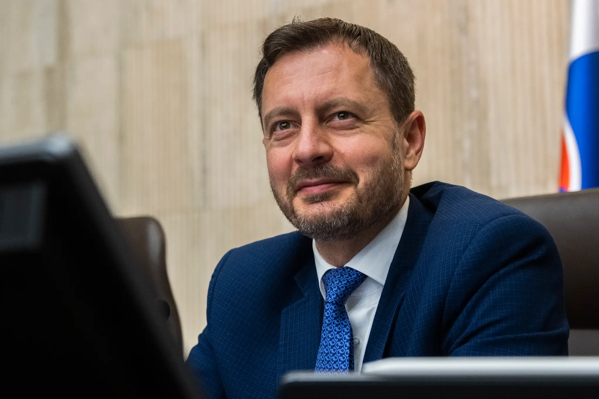 Predseda Demokratov Eduard Heger 