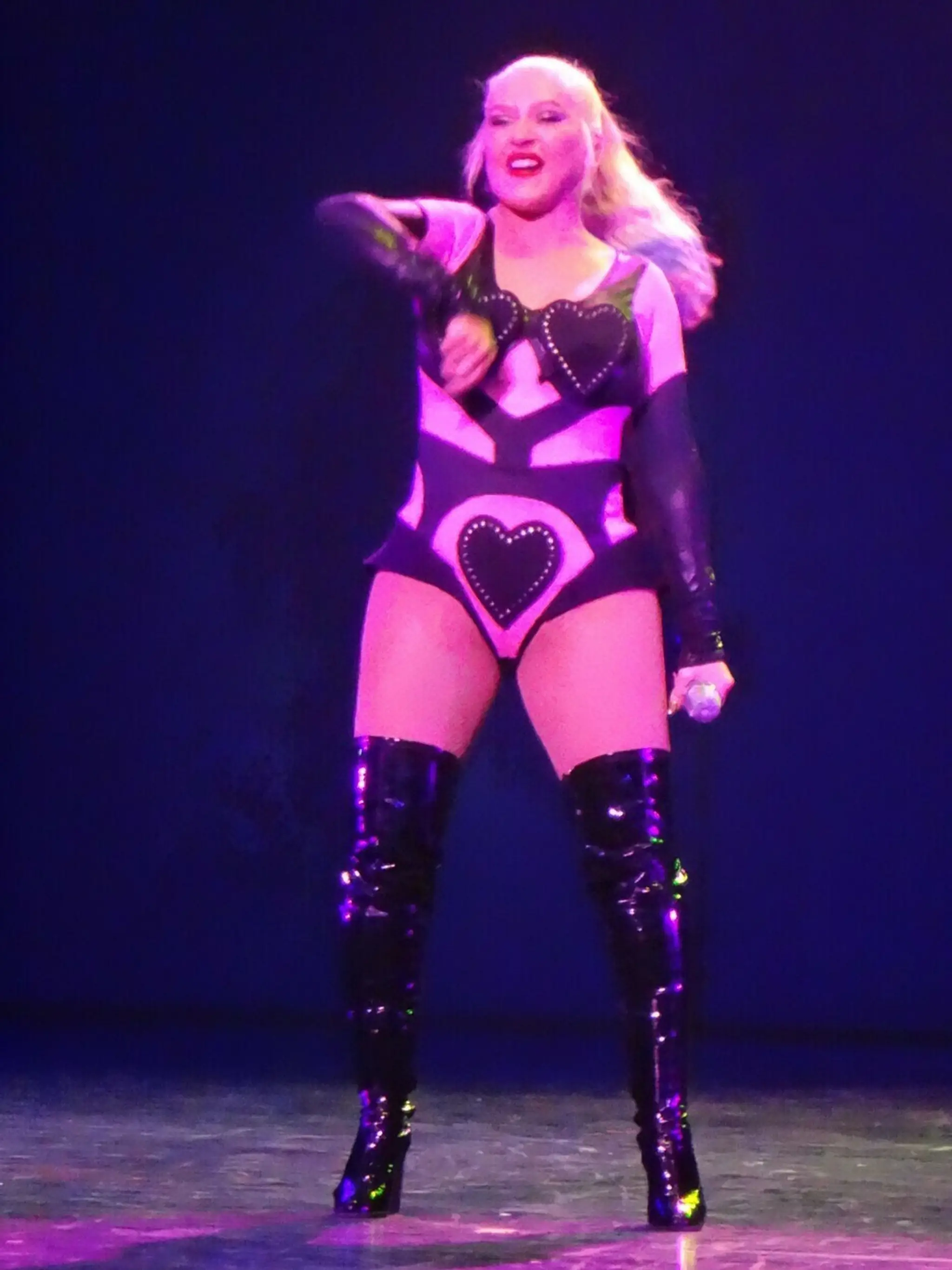 Christina Aguilera na koncerte v Las Vegas
