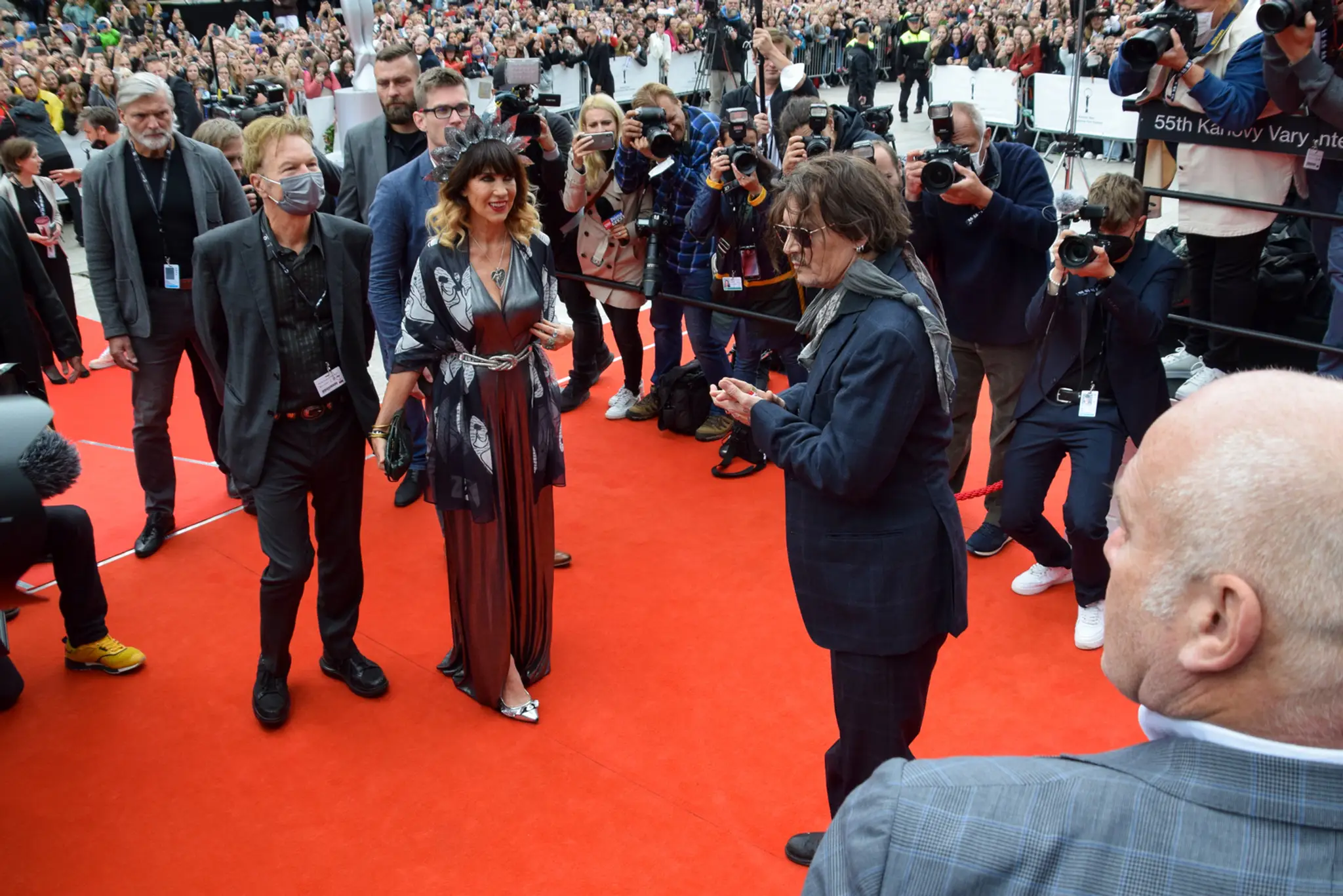 Johnny Depp na MFF KV