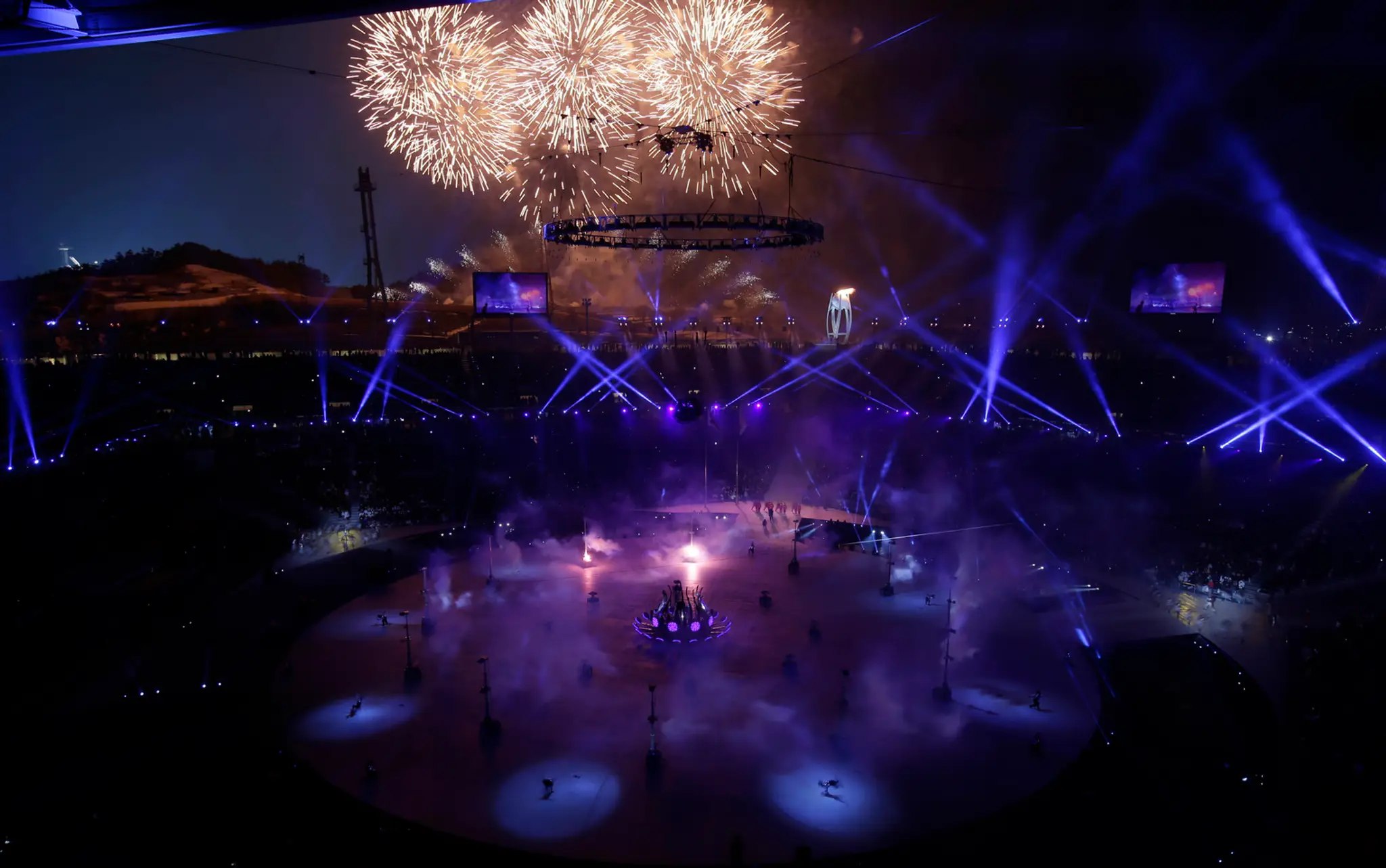 Chorvátska výprava na otváracom ceremoniáli ZOH 2018.