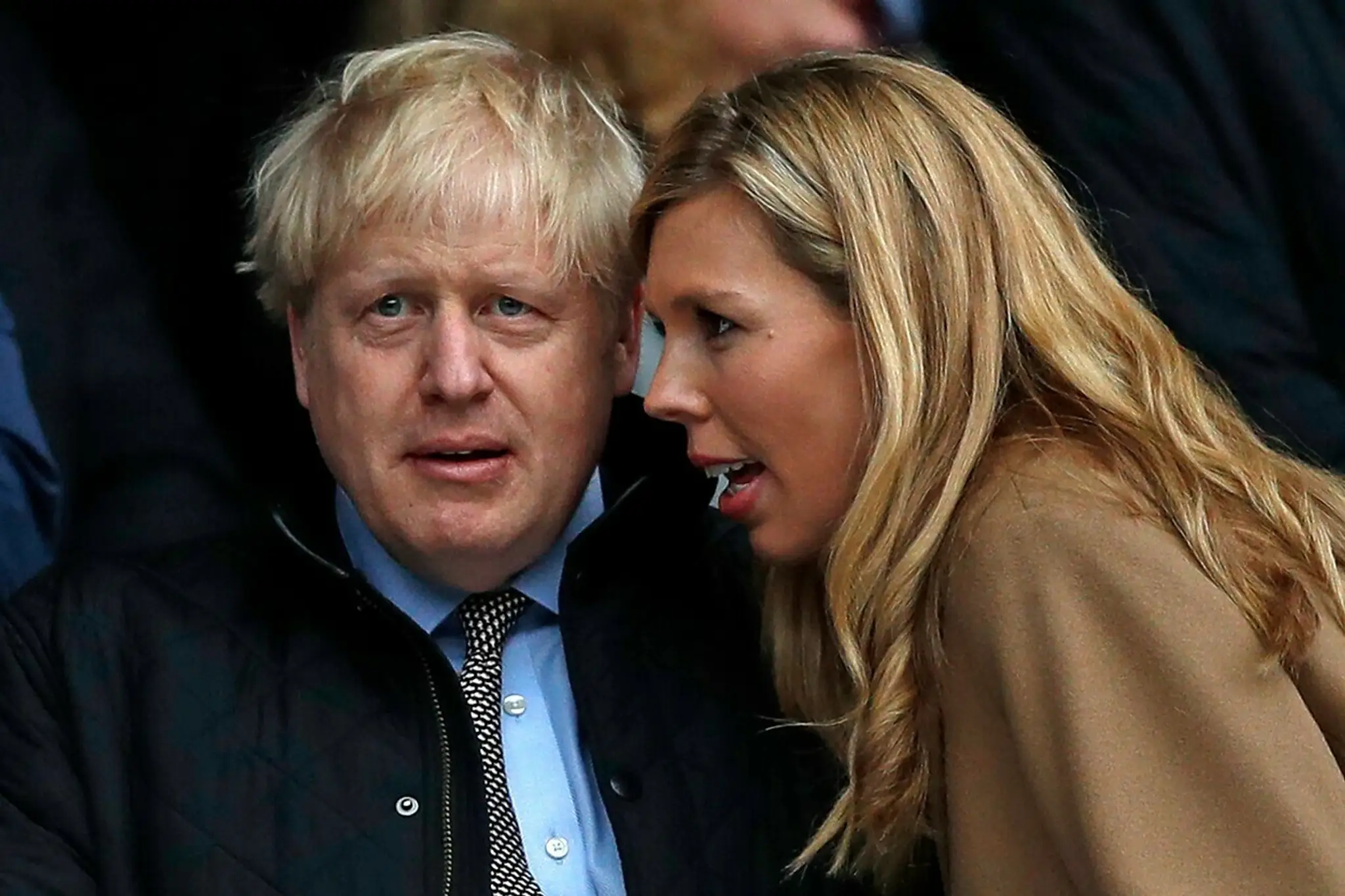 Boris Johnson s priateľkou