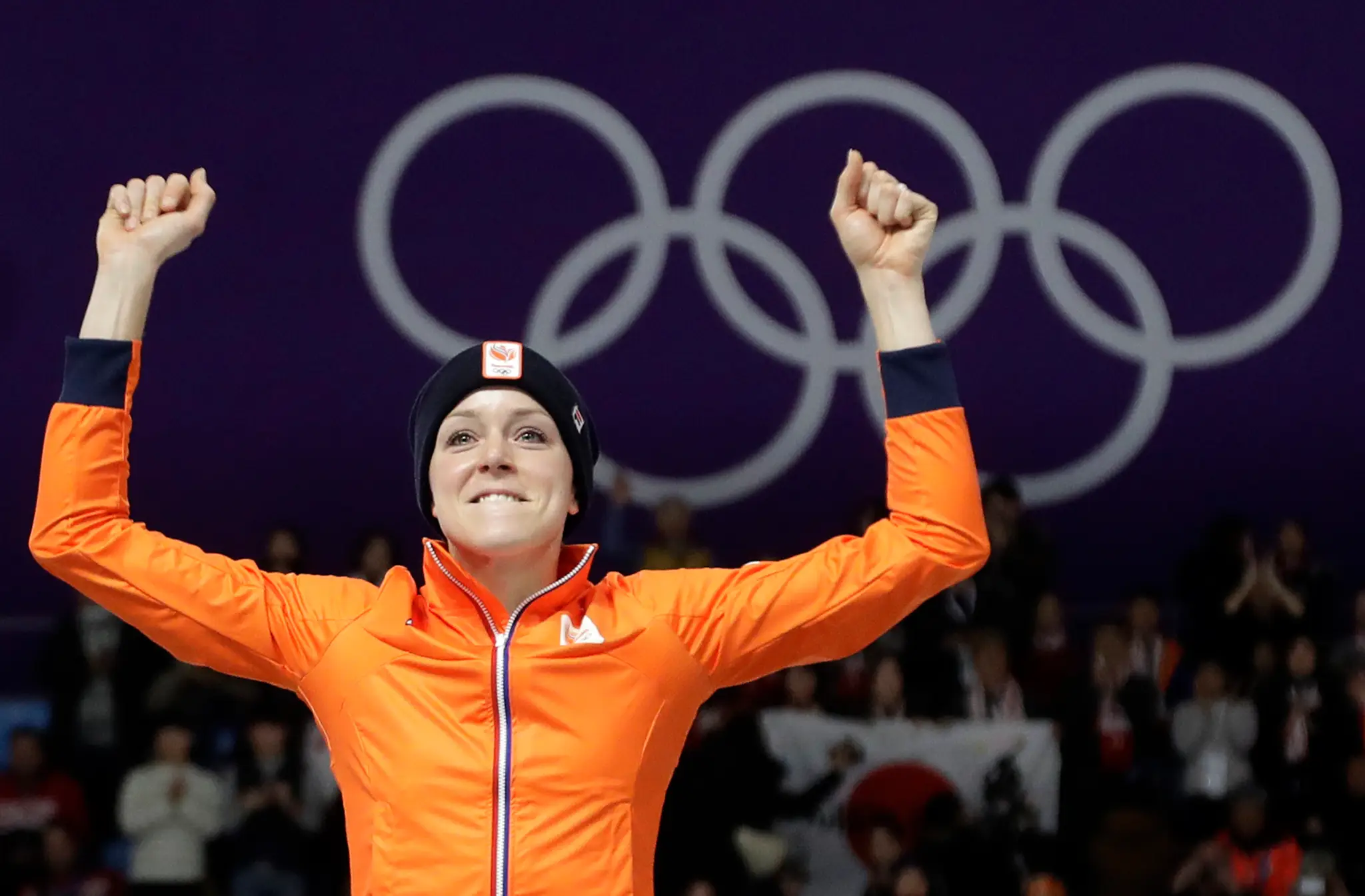 Slovenská striedačka počas duelu proti Olympionikov z Ruska na ZOH 2018.