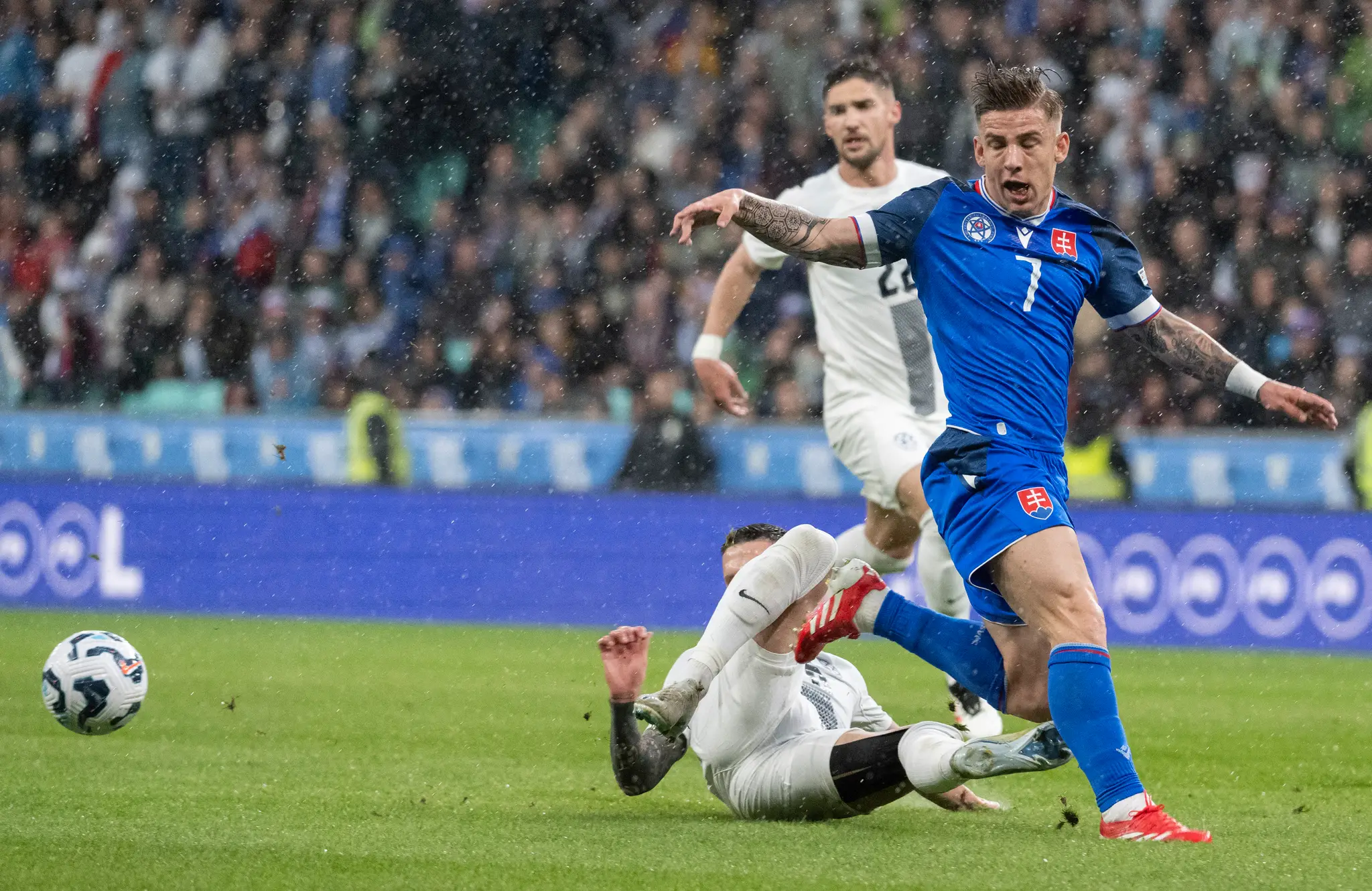 Slovákov v Ľubľane zradilo zakončenie. Calzona a Dúbravka neskrývali sklamanie