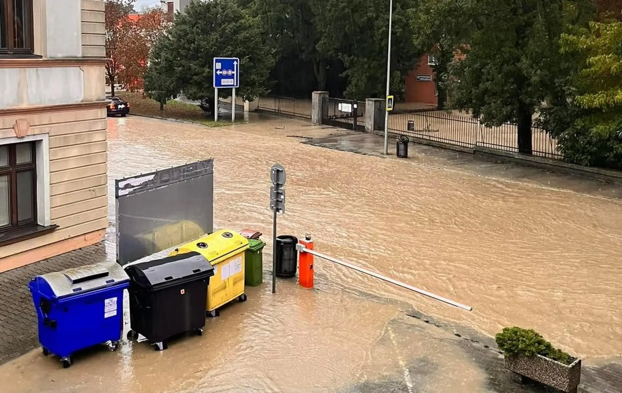 Zatopená Stupava.