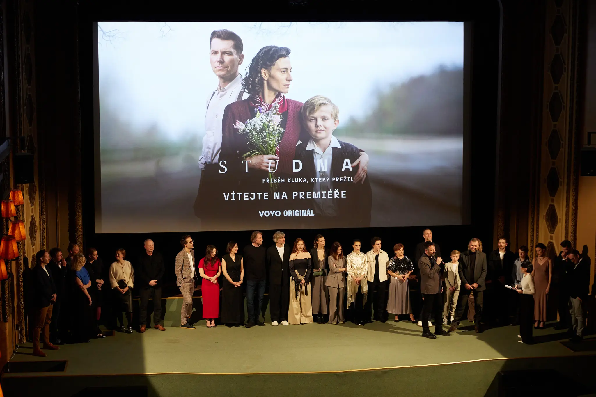 Slávnostná premiéra nového Voyo Originalu Studňa v pražskej Lucerne