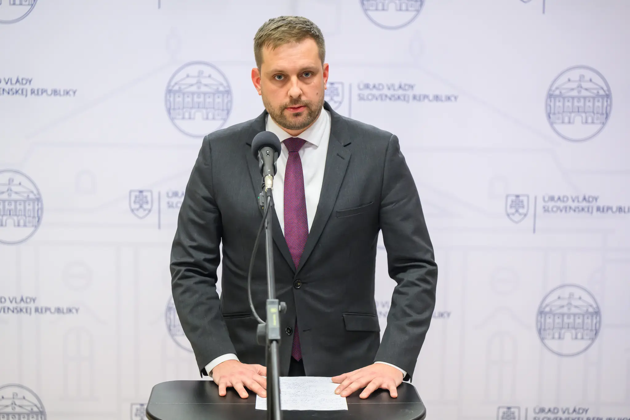 Na snímke minister zdravotníctva SR Kamil Šaško (Hlas-SD).