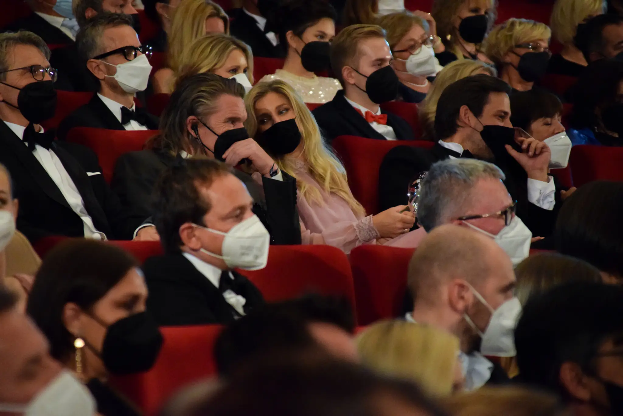 Ethan Hawke na záverečnom ceremoniáli 55. ročníka MFF KV