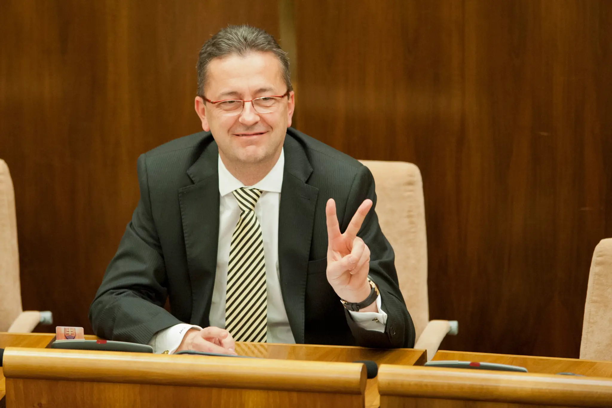 Na snímke podpredseda NRSR Martin Glváč