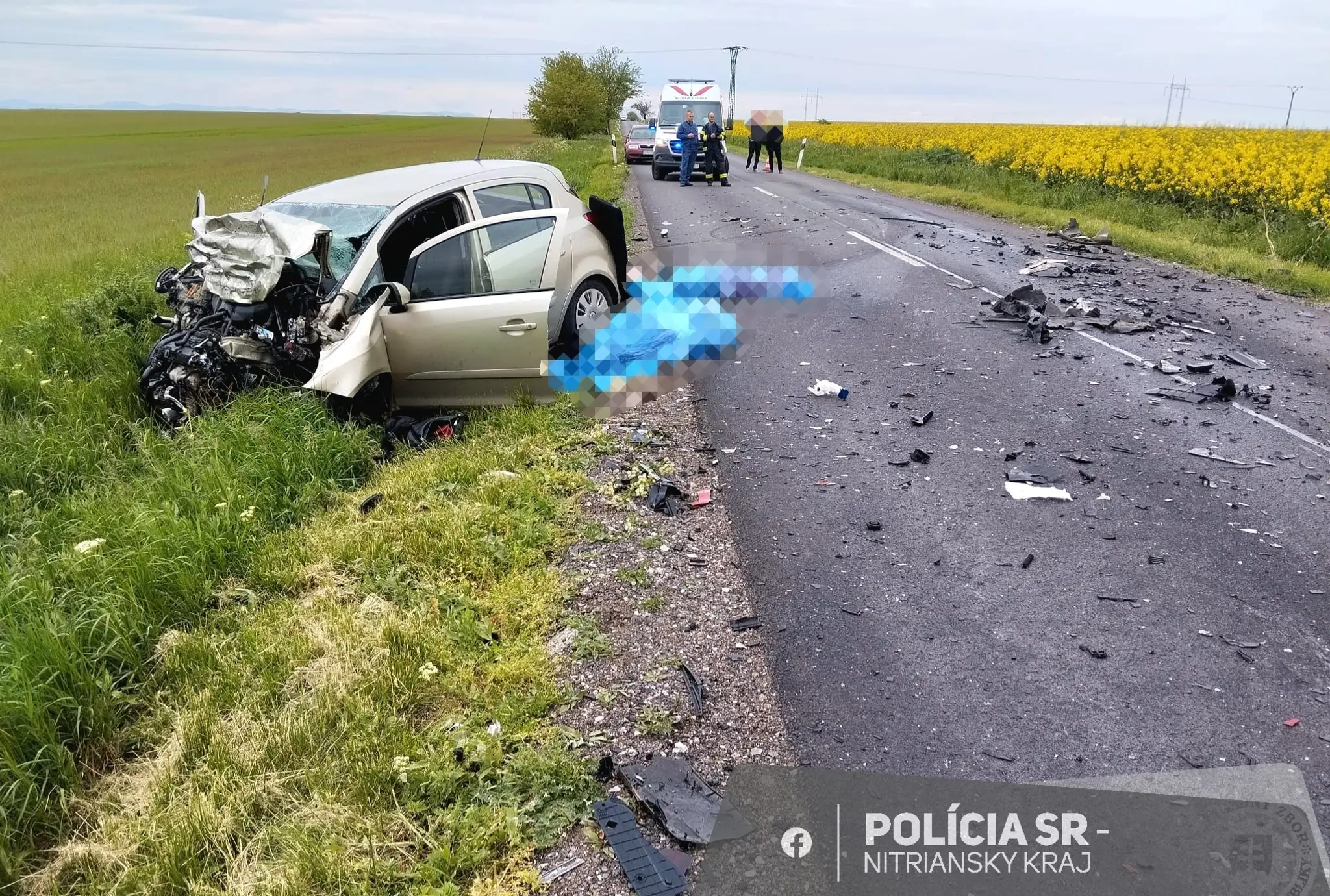 Tragická nehoda pri Šali.