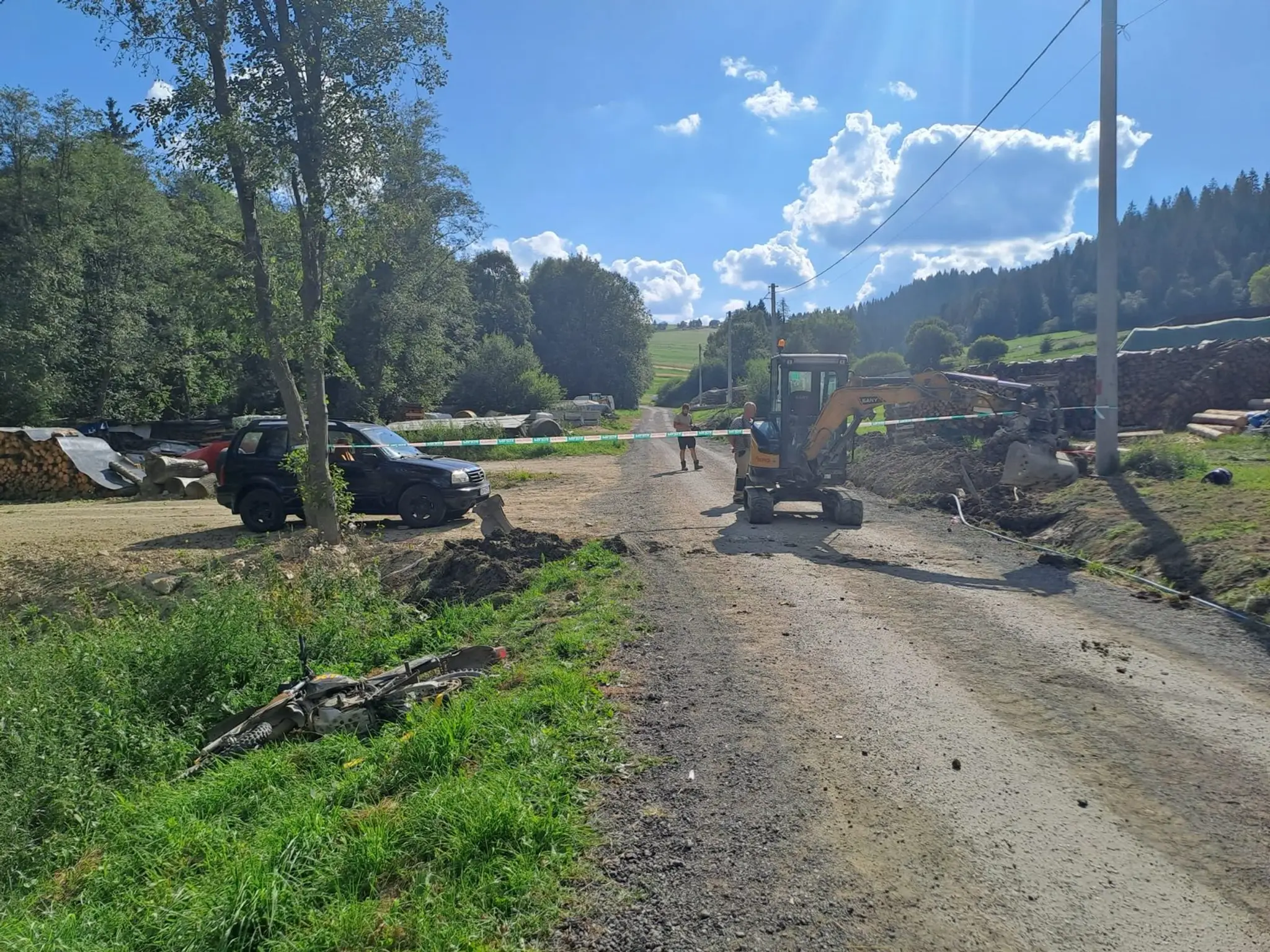 Dopravná nehoda na Orave