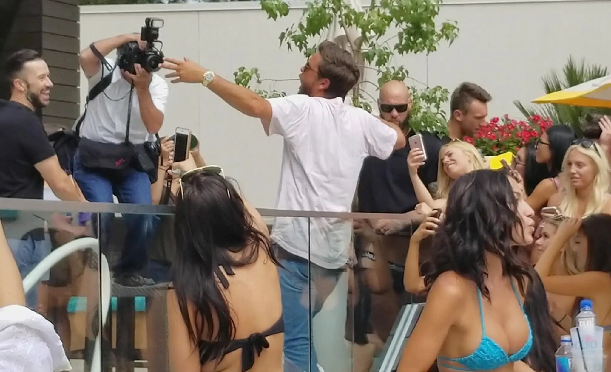 Scott Disick na párty.