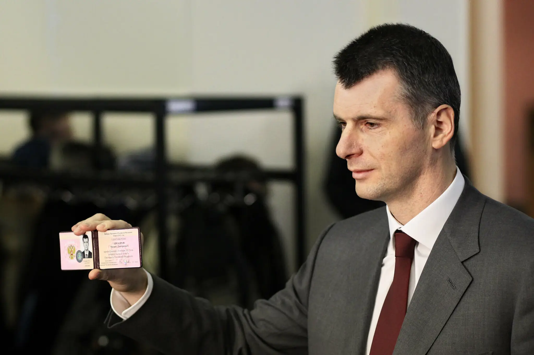 Ruský miliardár Michail Prochorov (archívna snímka)