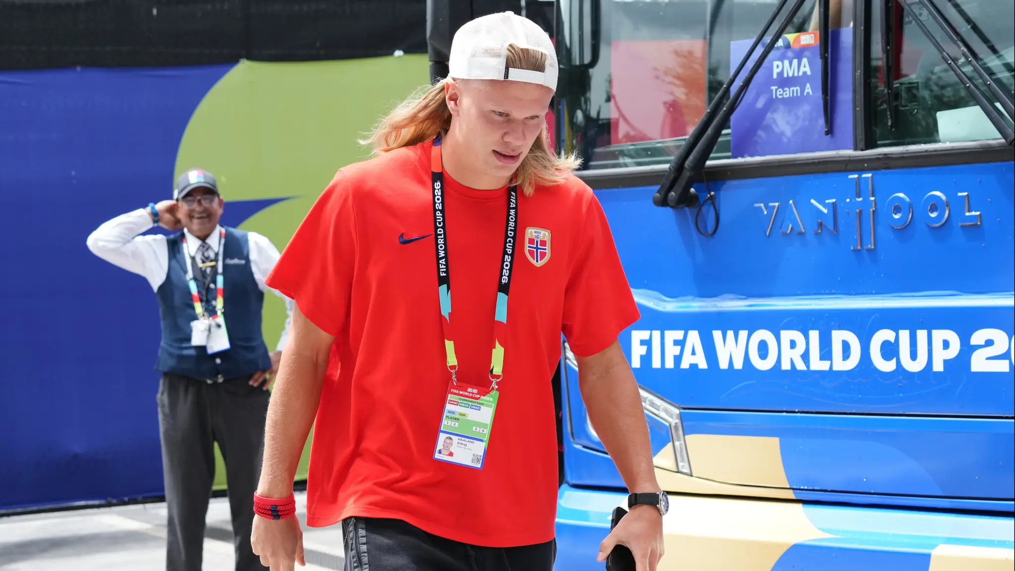 Nórsky futbalista Erling Haaland. (cropped)