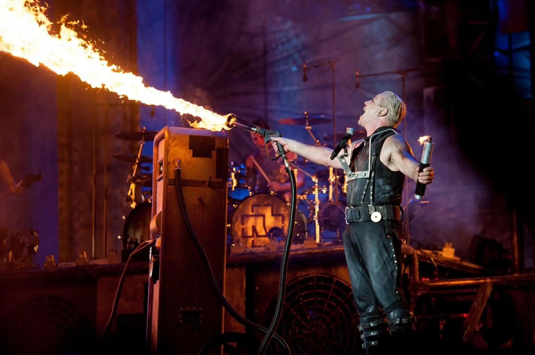 Frontman skupiny Rammstein Till Lindemann.