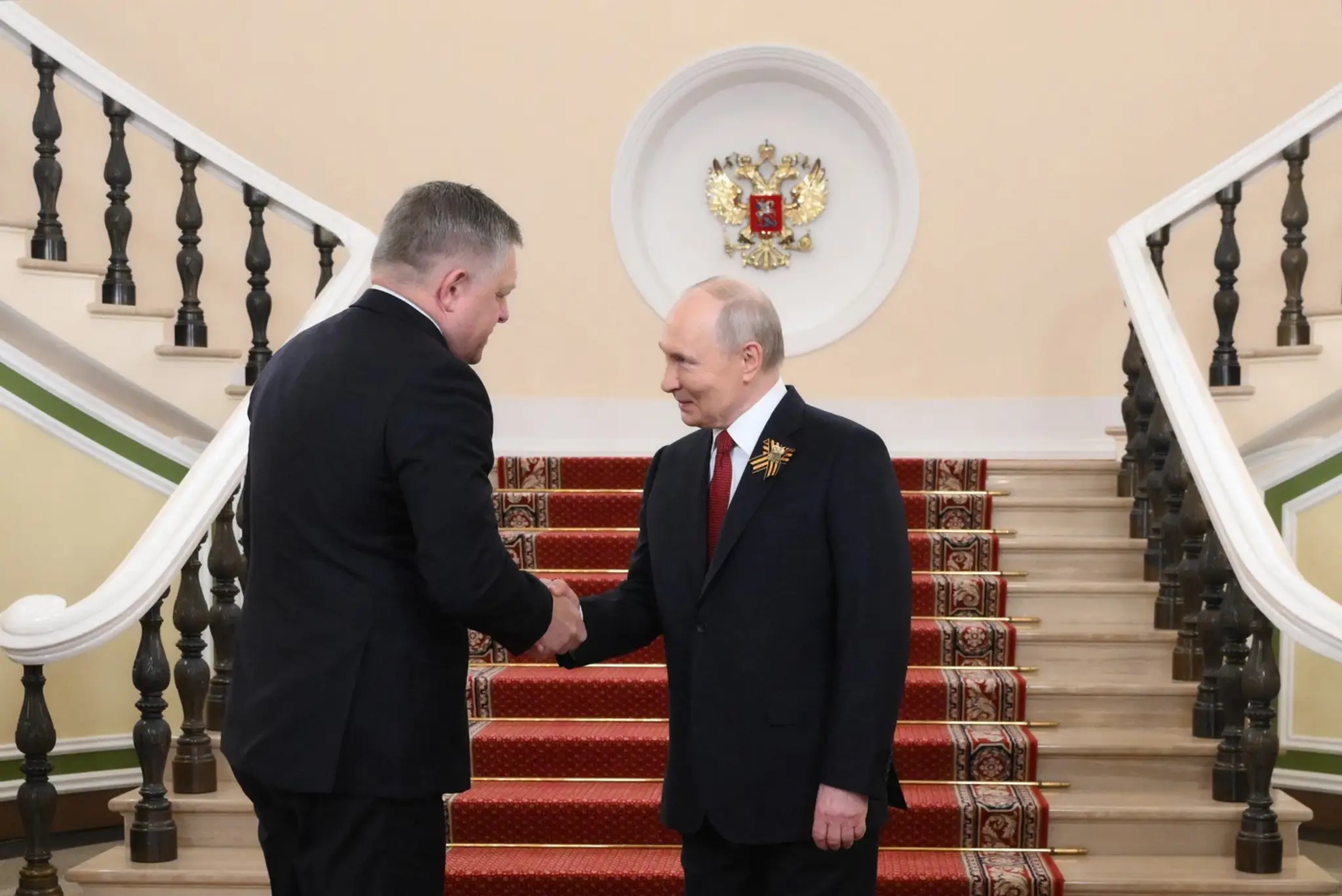 Robert Fico v Moskve.