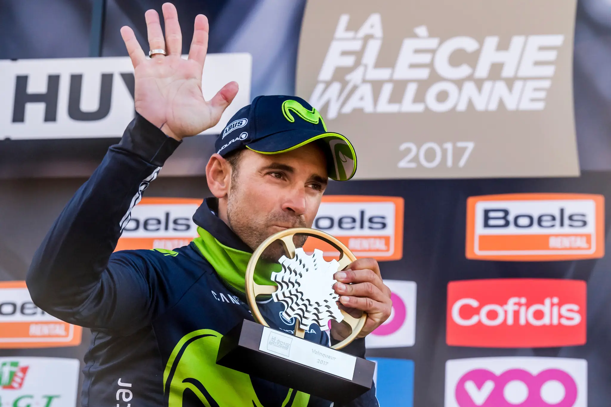 Španielsky cyklista Alejandro Valverde sa stal víťazom 81. ročníka ardénskej klasiky Valónsky šíp.