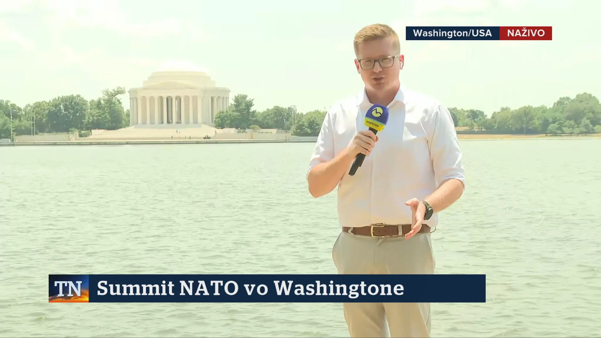 Martin Prôcka informuje o summite NATO vo Washingtone.