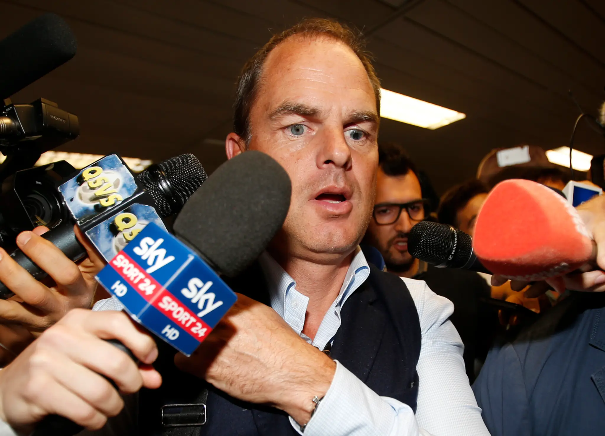 Nový kouč Interu Miláno Frank de Boer.