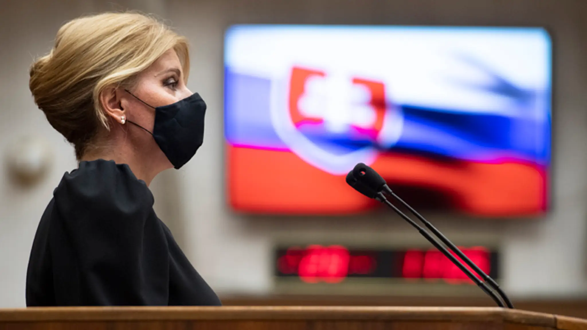 Prezidentka Zuzana Čaputová vystúpila v pléne so správou o stave republiky.