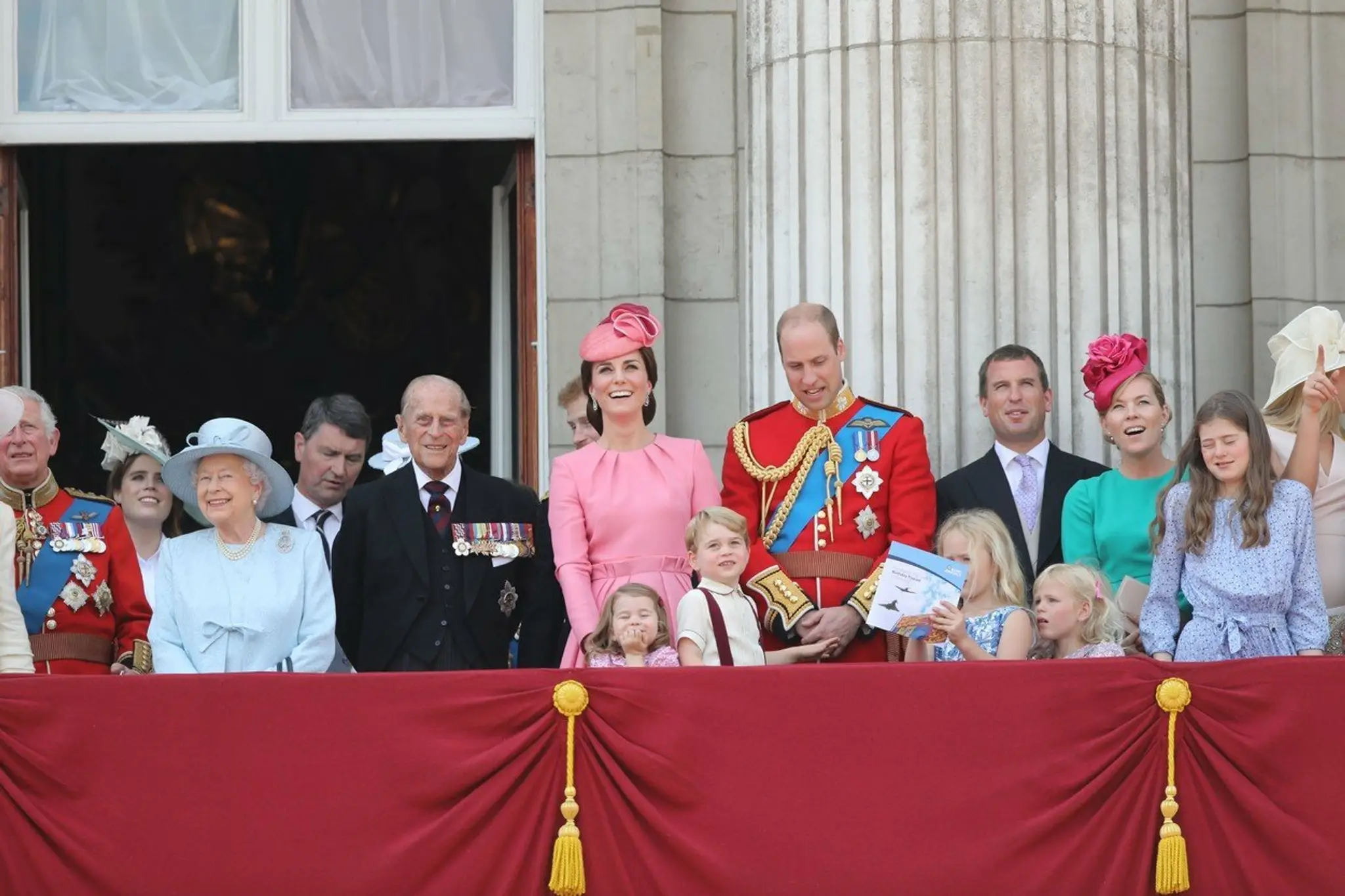 Britská kráľovská rodina. 
