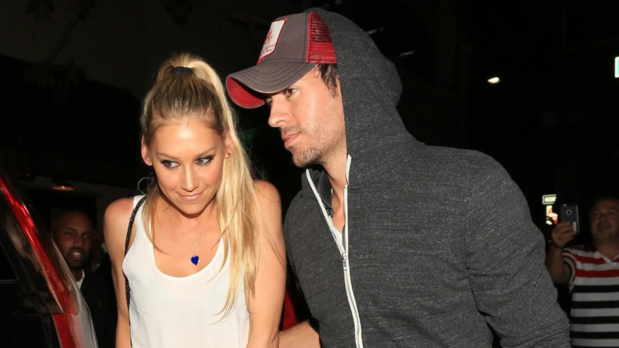 Anna Kourniková a Enrique Iglesias