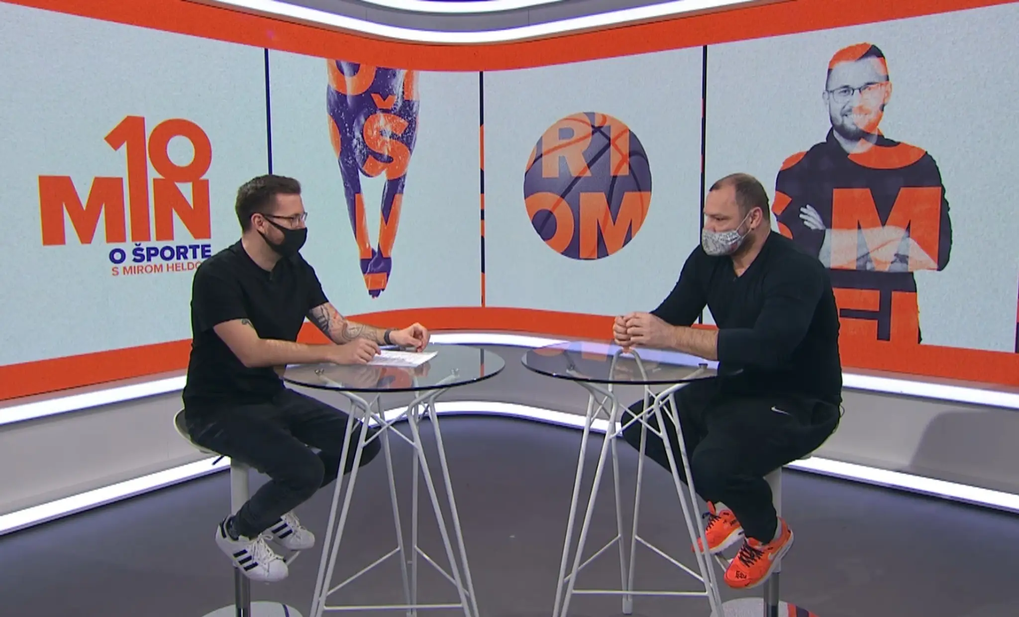 Andrej Danko a Béla Bugár pred reláciou Na telo plus.