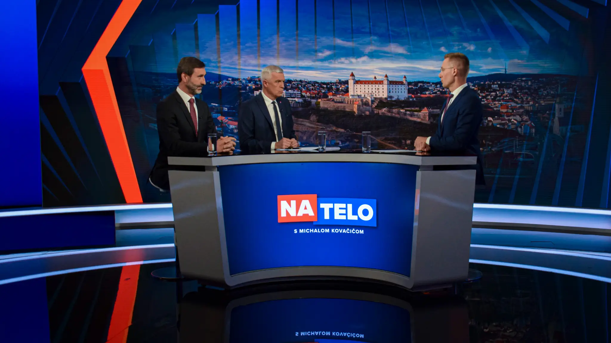 Juraj Blanár a Ivan Korčok v relácii Na telo.