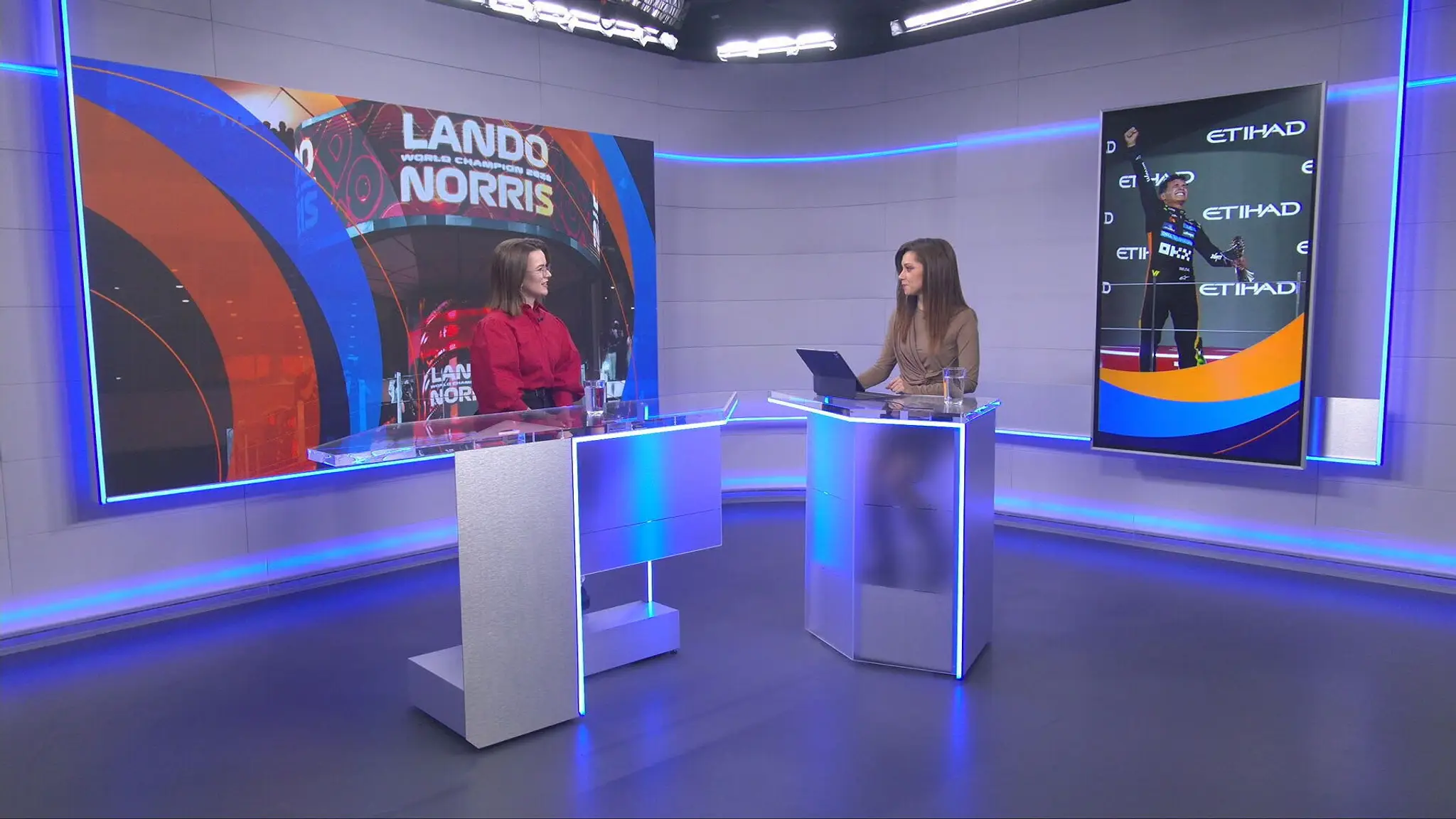 Soňa Kolcunová v štúdiu TN live.
